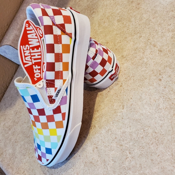Vans Classic Slip-On Rainbow - Picture 2 of 3